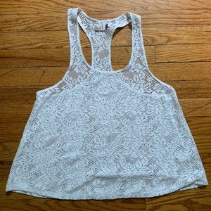 White Lace Coverup